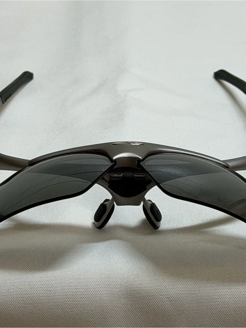 Rudy Project Exception Flip-Up Rx-able Sunglasses Titanium Frames Neutral Tint